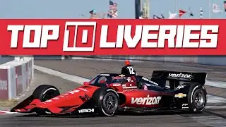 Top 10 INDYCAR 2022 Liveries