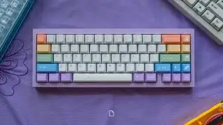 QK65 // Aluminum Plate // MM Switch // MG Dreamy Rainbow Sugar | Sound Test