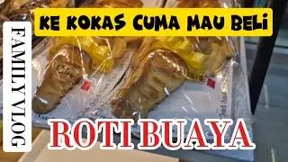 BELI ROTI BUAYA KE KOKAS! Ternyata Bule Juga Ikut Antre?! 🐊🍞😲 #kokas #jakarta