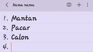 ABSEN NAMA DULU GAIS....!