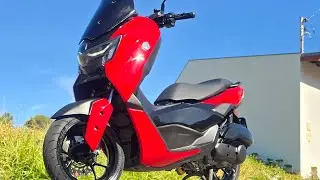 NMAX transformada com lavagem e pintura de detalhe!