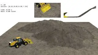 Simulation of sequential wheel loading with random action parameters - Supplementary Video 1