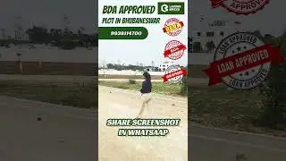 BDA Approved Plot For Sale In Bhubaneswar, Chandaka. #ladderbricks #krdeveloper #plotforsale