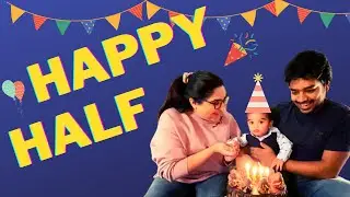 Posto's half birthday | Home baked cake | Half birthday Vlog