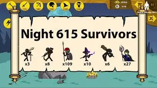 STICK WAR LEGACY | ZOMBIE NIGHT - ENDLESS DEADS NIGHT 615 | JasonX Gaming 2812