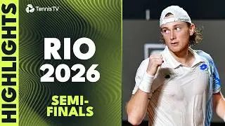 Etcheverry vs Kopriva; Tabilo vs Buse | Rio 2026 Semi-Final Highlights