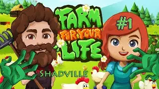 Ферма, зомби и ресторан ☀ Farm for your Life Прохождение игры #1