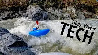 Storm Gloria Kayaking | Part 2 | Juicy Levels and Carnage on the Upper Tech