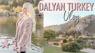 DALYAN TURKEY VLOG 🇹🇷 KAUNOS TOMBS & NATURE | My Pretty Everything