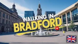 Exploring Bradford City Centre on Foot | UK Travel Vlog | City ​​Of Pakistan 🇵🇰