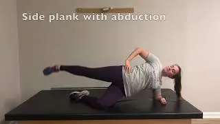 Sidelying pelvic exercises