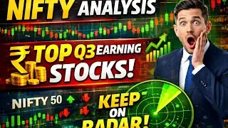 Nifty 50 Important levels | 3 Stocks 🔥 Strong Q3 Earnings 🔥 #stockmarket #stocks #nifty #trending