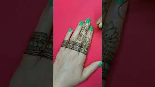llTrending finger mehendi designs 2026ll#fronthandmehndidesign #fingerdesgin#viralshorts#lovemusic🌿