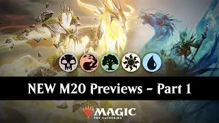 NEW M20 Previews - Part 1 - Elemental Knights - Standard MTG Arena Set Review