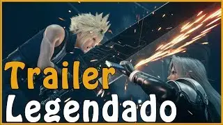 Final Fantasy VII Remake (PS4) - Trailer da Hist&oacute;ria com a Can&ccedil;&atilde;o Hollow - LEGENDADO PT-BR