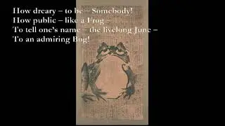 I'm Nobody/If I Should Die [Dickinson poems set to music]