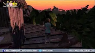 PlayStation Home Personal Space Tour - Luxurious tropical paradise beach crib