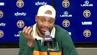 Bruce Brown PostGame Interview | Houston Rockets vs Denver Nuggets