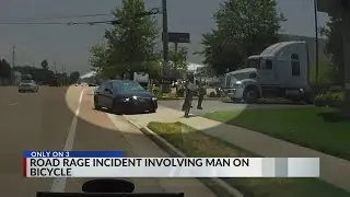 Car hits cyclist, flees scene in airport area; cyclist arrested