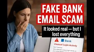 FAKE BANK SCAM BEWARE OF SCAMMERS