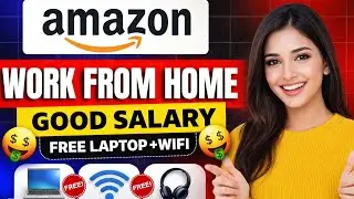 🔴Amazon Work From Home Jobs 2026  | Good Salary | Amazon New Job Hiring 🔥