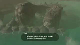 ZELDA Breath Of the Wild - Kass Shrine Quest (master of the wind)