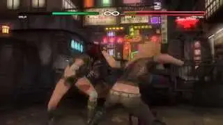 Dead or Alive 5: Last Round, Mila vs Rachel (New LR Costumes).