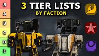 4 Exosuits, 3 Factions, Completely Different Rankings