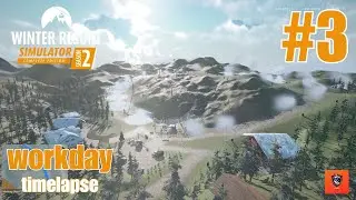 Winter Resort Simulator 2 | Day 3 – Turning on the Snow Cannons & Preparing the First Slopes