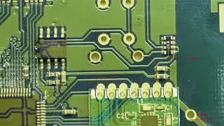 PCB Inspection , SANXO-Scope digital microscope, Gerber file view