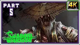 SHADOW WARRIOR 1 Full Gameplay Walkthrough PART 5 - She's A Courier [4K 60FPS]