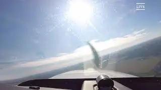 Live landing at runway 27 Airport Weeze (EDVL) Germany