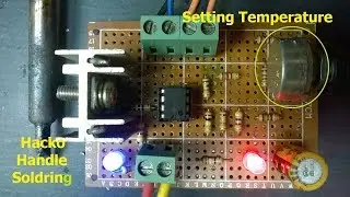Diy Soldering Station on Hole Board