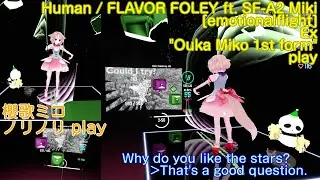 [BeatSaber] Human / FLAVOR FOLEY ft. SF-A2 Miki [mapped by emotionalflight] Ex