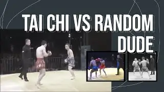 Tai Chi Champion vs Random Dude HILARITY ENSUES (Sanda Kickboxing Rules)