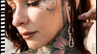 Mini OG Chain Four Link White Brass Ear Weights | UrbanBodyJewelry.com