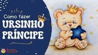Urso Príncipe 👑 (Desenhos Crocantes)