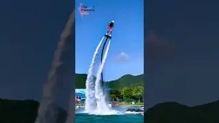 Flying Board 😉#shorts #adventure #flyboarding #trending #viral #top #youtube #status