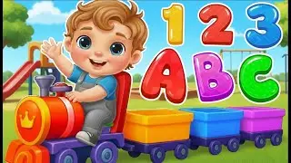 1,2,3 Learn Numbers and ABC | Fun 3D Animated Kids Rhyme