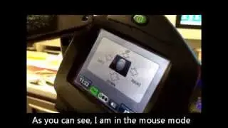Demo of Samsung Galaxy Note 2 using MyMobiler and my wheelchair