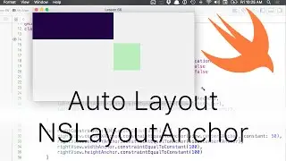 Cocoa Programming L66 - NSLayoutAnchor