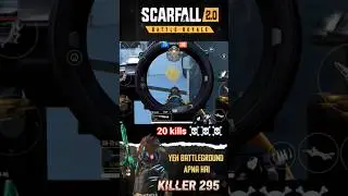 Sniper king 20kills☠️☠️☠️ scarfall#shorts  #games #scarfall #bgmi