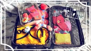 What's in my BTS Speak Yourself Concert clear Bag | Pack with me :))