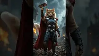 Epic Superhero Cats Reimagined as Marvel Legends | Hulk, Thor & Doctor Strange Cats in 4K