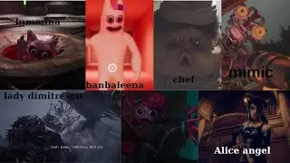 My favourite horror game bosses death and defeat