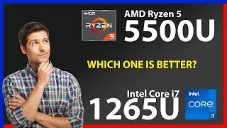 AMD Ryzen 5 5500U vs INTEL Core i7 1265U Technical Comparison