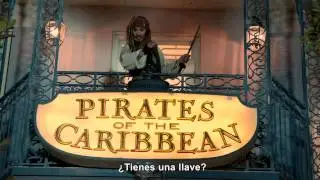 Piratas del Caribe - Johnny Depp en Disneyland