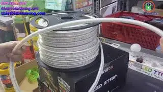 Đèn led dây Nanoco sản phẩm của Panasonic, dùng làm hắc trần, chống nước IP67, trang trí cây