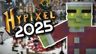 Я отпраздновал праздники на Hypixel.