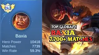 ЛУЧШАЯ СБОРКА BAXIA 2025 | СБОРКА ТОП-1 В МИРЕ ИГРОВОГО ПРОЦЕССА BAXIA | МОБИЛЬНЫЕ ЛЕГЕНДЫ